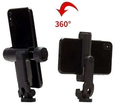 Jmary BH-05 Double Cold Shoe Extension Multi-angle Rotation Mobile Holder
